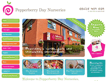 Tablet Screenshot of pepperberrydaynurseries.com